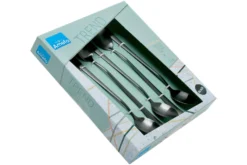 Amefa Austin 1410 Seis Cucharas De Sorbete/Latte Macchiato Cucharas, Negro Mate -Victorinox Tienda de ventas AM1410ATTR06AV6 04 amefa scaled