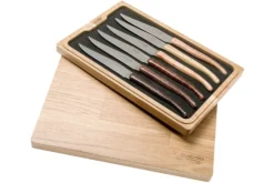 Laguiole En Aubrac Quotidien Juego De Cuchillos Para Carne 6-unidades French Woods, 6MC99QFIH