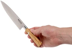 Böker Damast Olive 15.5 Cm Cuchillo De Chef Pequeño, 130439DAM 12 Böker Damast Olive 15.5 Cm Cuchillo De Chef Pequeño, 130439DAM -Victorinox Tienda de ventas BO130439DAM 06 boker bo130439dam 06