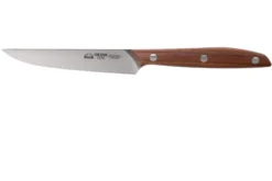 Due Cigni 1896, 2C1003DNO Cuchillo Para Carne Dentado 11 Cm, Madera De Nogal