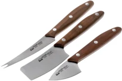 Due Cigni 1896, 2C1018NO 3-piezas Juego De Cuchillos Para Queso, Madera De Nogal -Victorinox Tienda de ventas DG2C1018NO 03 due signi 1896 scaled