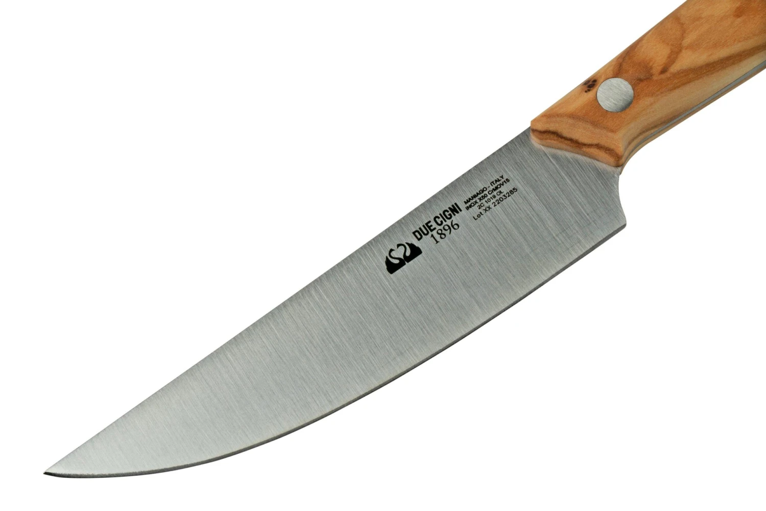 Due Cigni 1896 America DG2C1019OLSET6, Juego De Cuchillos Para Carne De 6 Piezas, Madera De Olivo 3 Due Cigni 1896 America DG2C1019OLSET6, Juego De Cuchillos Para Carne De 6 Piezas, Madera De Olivo - Imagen 3