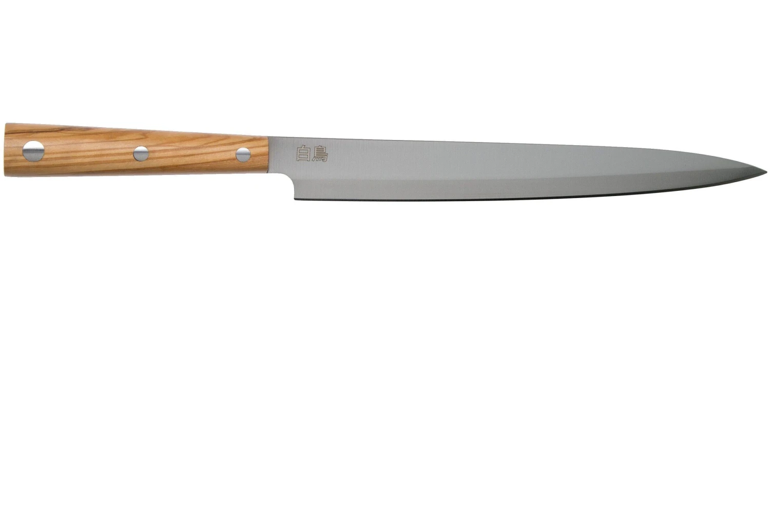 Due Cigni Hakucho Sashimi 25 Cm, Madera De Olivo 2 Due Cigni Hakucho Sashimi 25 Cm, Madera De Olivo - Imagen 2