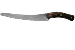 Due Cigni Arne Line Cuchillo Para Pan 23 Cm, Ziricote