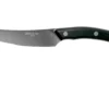Due Cigni Arne Line Cuchillo Dentado Para Carne 11 Cm, Negro