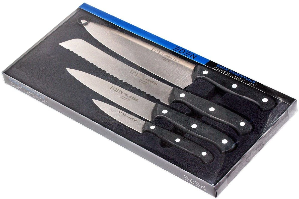 Eden Essentials Juego De Cuchillos 4-unidades, 2000-S04 2 Eden Essentials Juego De Cuchillos 4-unidades, 2000-S04 - Imagen 2