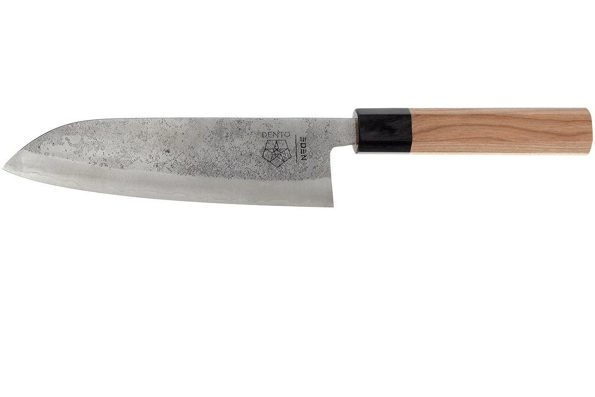 Eden Dento Santoku 16,5 Cm, Aogami Steel 1 Eden Dento Santoku 16,5 Cm, Aogami Steel