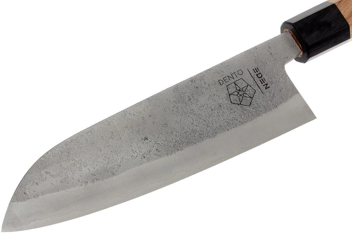 Eden Dento Santoku 16,5 Cm, Aogami Steel 2 Eden Dento Santoku 16,5 Cm, Aogami Steel - Imagen 2