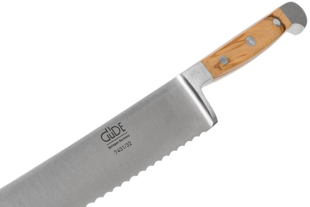 Güde Alpha Olive Cuchillo De Pan, 7431-32 4 Güde Alpha Olive Cuchillo De Pan, 7431-32 - Imagen 4