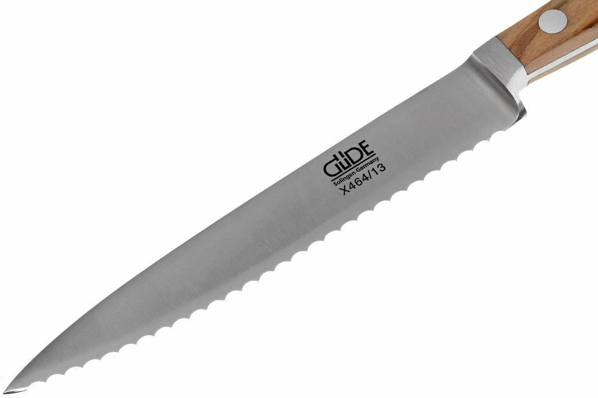 Güde Alpha Olive Cuchillo Tomatero, X464/13 2 Güde Alpha Olive Cuchillo Tomatero, X464/13 - Imagen 2