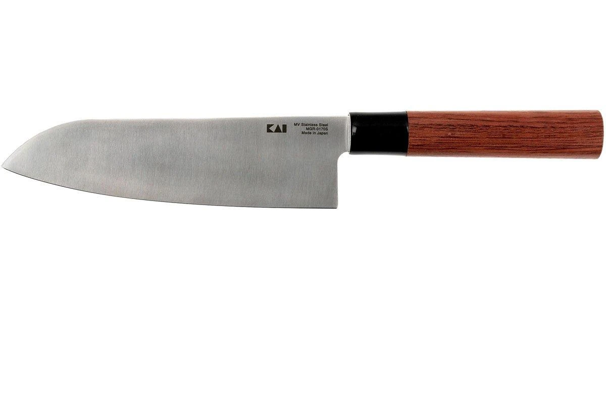 Kai Shun Seki Magoroku Redwood Cuchillo Santoku 0170S 1 Kai Shun Seki Magoroku Redwood Cuchillo Santoku 0170S