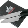 Kai Tim Malzer Kamagata Monster Set TMK-SB22, Juego De Cuchillos De 2 Piezas Santoku Y Cuchillo De Pan + Libro De Cocina