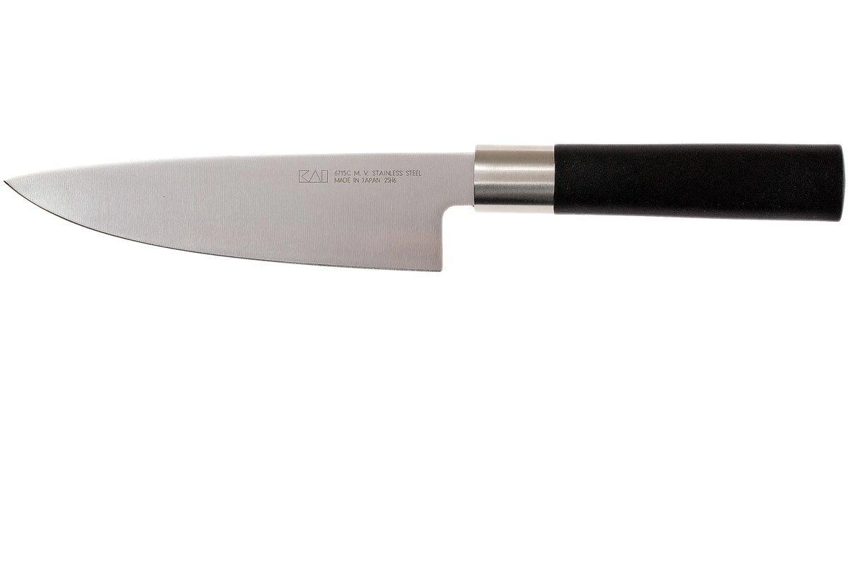 Kai Wasabi Black Cuchillo De Chef 15 Cm, 6715C 1 Kai Wasabi Black Cuchillo De Chef 15 Cm, 6715C