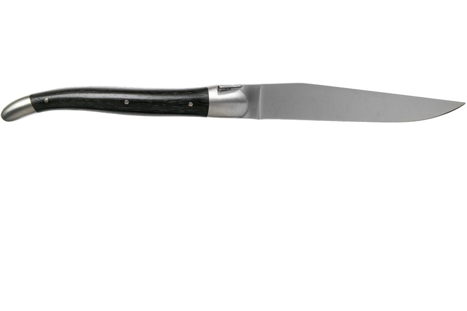 Forge De Laguiole, LAT22MINEB, Juego De Cuchillos Para Carne De 2 Piezas Mate, Madera De ébano 2 Forge De Laguiole, LAT22MINEB, Juego De Cuchillos Para Carne De 2 Piezas Mate, Madera De ébano - Imagen 2