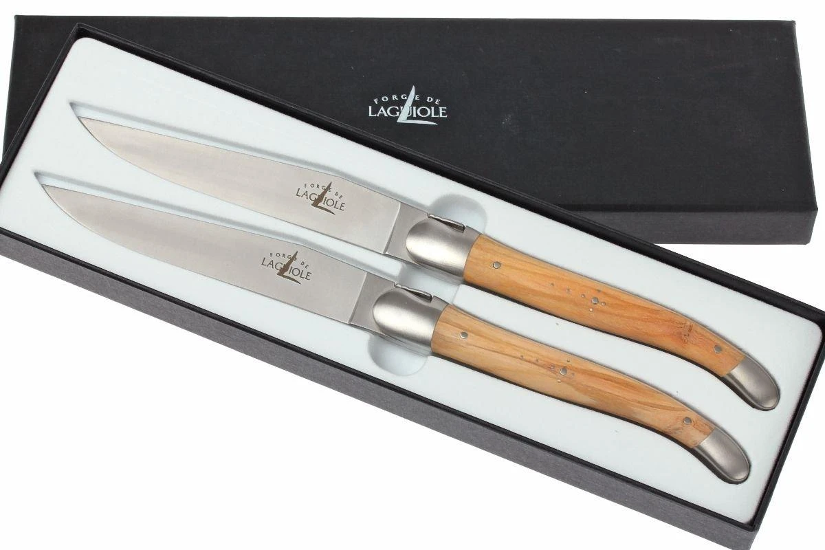 Forge Laguiole, T22MINOL, Madera De Olivo 1 Forge Laguiole, T22MINOL, Madera De Olivo