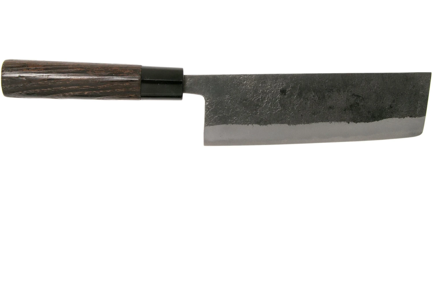Munetoshi Nashiji Black Nakiri 16.5cm 2 Munetoshi Nashiji Black Nakiri 16.5cm - Imagen 2