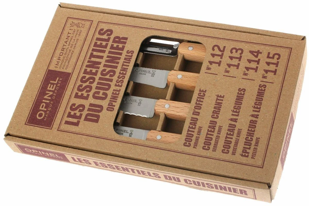 Opinel 001300 Les Essentiels Natural Beech 2 Opinel 001300 Les Essentiels Natural Beech - Imagen 2