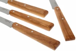Opinel T001515, Cuchillo Para Carne, Esprit Sud, Madera De Olivo -Victorinox Tienda de ventas OPT001515 04 opinel tafelmesset esprit sud olijf opt001515 d3