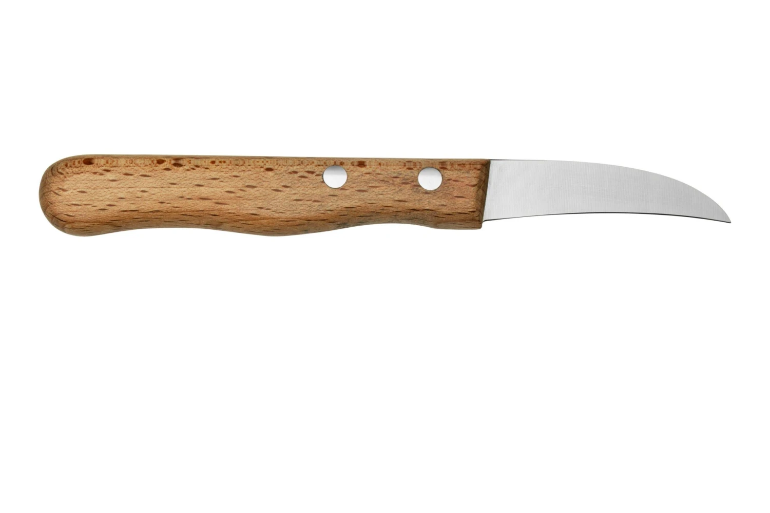 Otter Paring Knife 1010 Curved Carbon Beech, Pelador 2 Otter Paring Knife 1010 Curved Carbon Beech, Pelador - Imagen 2
