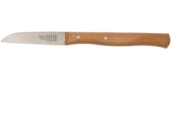 Robert Herder Cuchillo De Pelar Straight Classic, Madera De Haya Roja Acero Inoxidable, 6,5 Cm