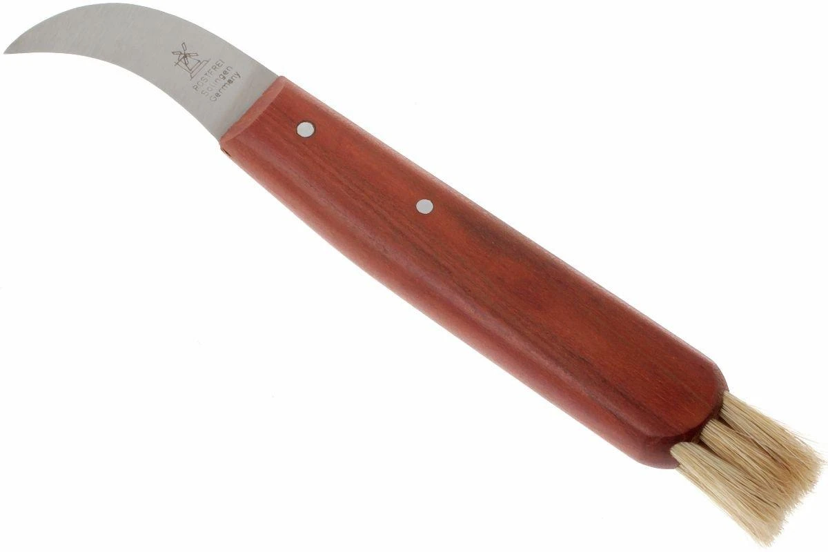 Robert Herder 2209550 Cuchillo De Setas Con Cepillo Inoxidable 1 Robert Herder 2209550 Cuchillo De Setas Con Cepillo Inoxidable