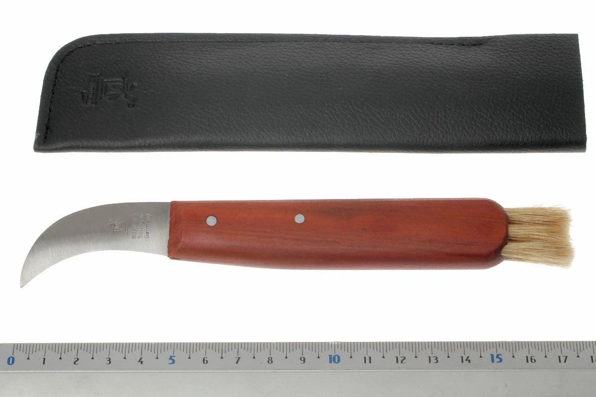 Robert Herder 2209550 Cuchillo De Setas Con Cepillo Inoxidable 4 Robert Herder 2209550 Cuchillo De Setas Con Cepillo Inoxidable - Imagen 4