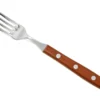 Robert Herder Fork Slim 2407000040000, 18/10 Acero Inoxidable, Madera De Ciruelo, Tenedor De Mesa