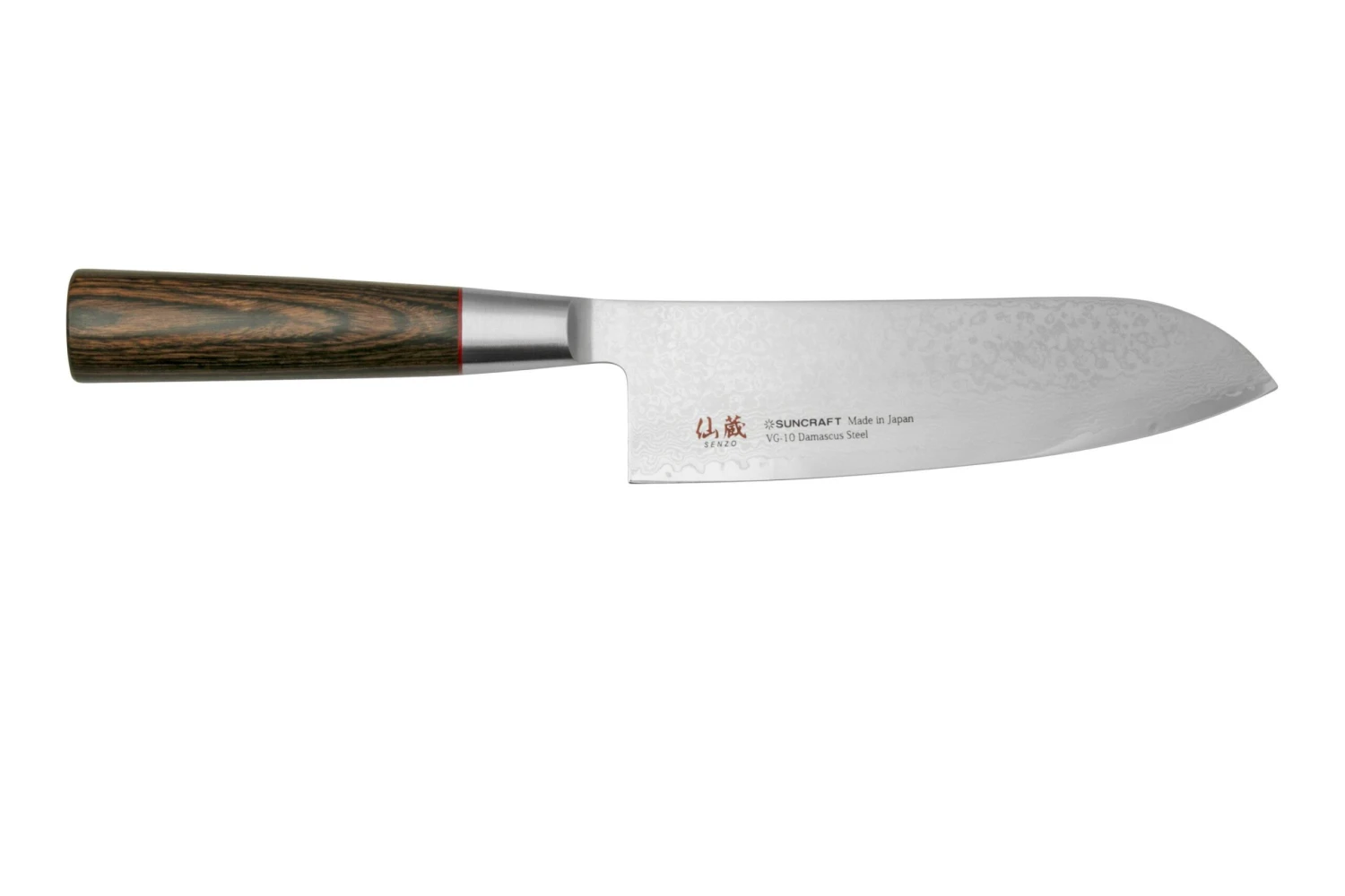 Suncraft Senzo Classic ID-04 Cuchillo Santoku 16,7cm 2 Suncraft Senzo Classic ID-04 Cuchillo Santoku 16,7cm - Imagen 2