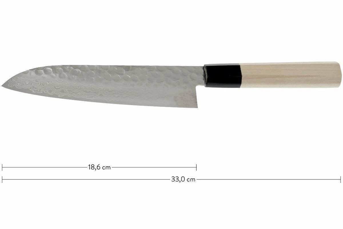 Sakai Takayuki 45-Layer Damascus Cuchillo Santoku, 18 Cm, 7252 1 Sakai Takayuki 45-Layer Damascus Cuchillo Santoku, 18 Cm, 7252