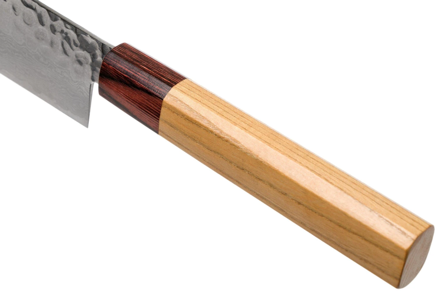 Sakai Takayuki Nakiri 33-Capas Damascus Hammered WA 16 Cm 5 Sakai Takayuki Nakiri 33-Capas Damascus Hammered WA 16 Cm - Imagen 5