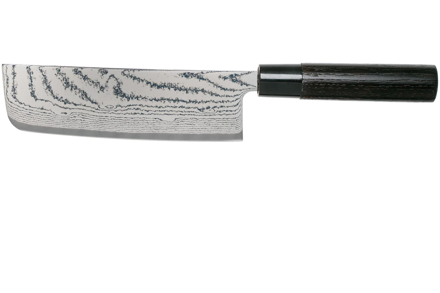 Tojiro Shippu Black Damasco Nakiri 16 Cm, FD-1598 1 Tojiro Shippu Black Damasco Nakiri 16 Cm, FD-1598