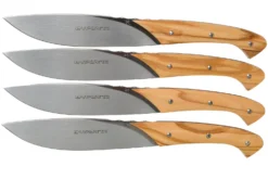 Viper Fiorentina Juego De Cuchillos Para Carne Madera De Olivo 4-piezas, VT7500-04UL