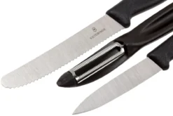 Victorinox SwissClassic Cuchillo De Verduras Negro, Set De 3, 6.7113.31 -Victorinox Tienda de ventas VT6 7113 31 03 victorinox vt6 7113 31 03