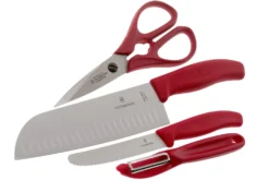 Victorinox SwissClassic 6.7131.4G 4-piezas Juego De Cuchillos De Cocina, Rojo -Victorinox Tienda de ventas VT6 7131 4G 03 victorinox scaled