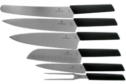 Victorinox Swiss Modern Juego De Cuchillos De 6-piezas Negro, 6.7186.63 -Victorinox Tienda de ventas VT6 7186 63 04 victorinox scaled