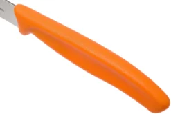 Victorinox SwissClassic Dentado/liso Cuchillo De Verduras Naranja 10 Cm, Set De 2 VT6-7796-L9B -Victorinox Tienda de ventas VT6 7796 L9B 04 victorinox swissclassic scaled