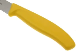 Victorinox SwissClassic Cuchillo Para Carne/-pizza Amarillo, Set De 2, 6.7936.12L8B -Victorinox Tienda de ventas VT6 7936 12L8B 03 victorinox steakmes geel vt vt6 7936 12l8b 03