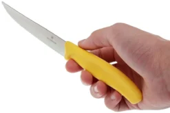 Victorinox SwissClassic Cuchillo Para Carne/-pizza Amarillo, Set De 2, 6.7936.12L8B -Victorinox Tienda de ventas VT6 7936 12L8B 04 victorinox steakmes geel vt vt6 7936 12l8b 04