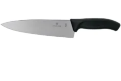 Victorinox SwissClassic 6.8063.20G Cuchillo De Chef 20 Cm, Negro
