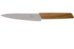 Victorinox Swiss Modern Cuchillo Puntilla 15 Cm, Madera De Nogal