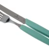 Victorinox Swiss Modern 6.9096.11W41.12, Juego De Cubiertos De 12 Piezas Con Cuchillo De Tomate, Verde