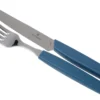 Victorinox Swiss Modern 6.9096.12W2.12, Set De Cubiertos De 12 Piezas Con Cuchillo Para Carne, Azul