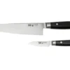 Yaxell Ran Juego De Regalo De 2 Piezas: Cuchillo De Chef De 20 Cm, Cuchillo De Pelar De 8 Cm