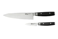 Yaxell Ran Juego De Regalo De 2 Piezas: Cuchillo De Chef De 20 Cm, Cuchillo De Pelar De 8 Cm