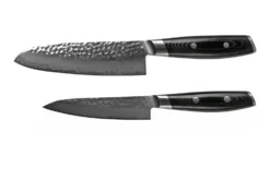 Yaxell Tsuchimon 36750, Juego De Regalo De 2 Piezas De Cuchillo Santoku Y Universal