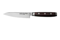 Yaxell Super Gou 37150, Juego De Cuchillos De 2 Piezas Santoku 16,5 Cm Y Cuchillo Multiusos 12 Cm