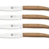 Zwilling Steak 39160, Juego De 4 Cuchillos Para Carne, Encina