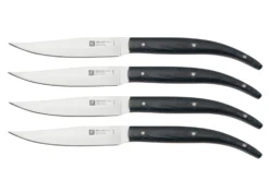 Zwilling Steak 39162, Juego De 4 Cuchillos Para Carne, Micarta Azul