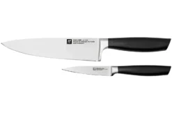 Zwilling All Star 1022778, Juego De 2 Cuchillos, Cuchillo De Chef Y Cuchillo Puntilla, Plata