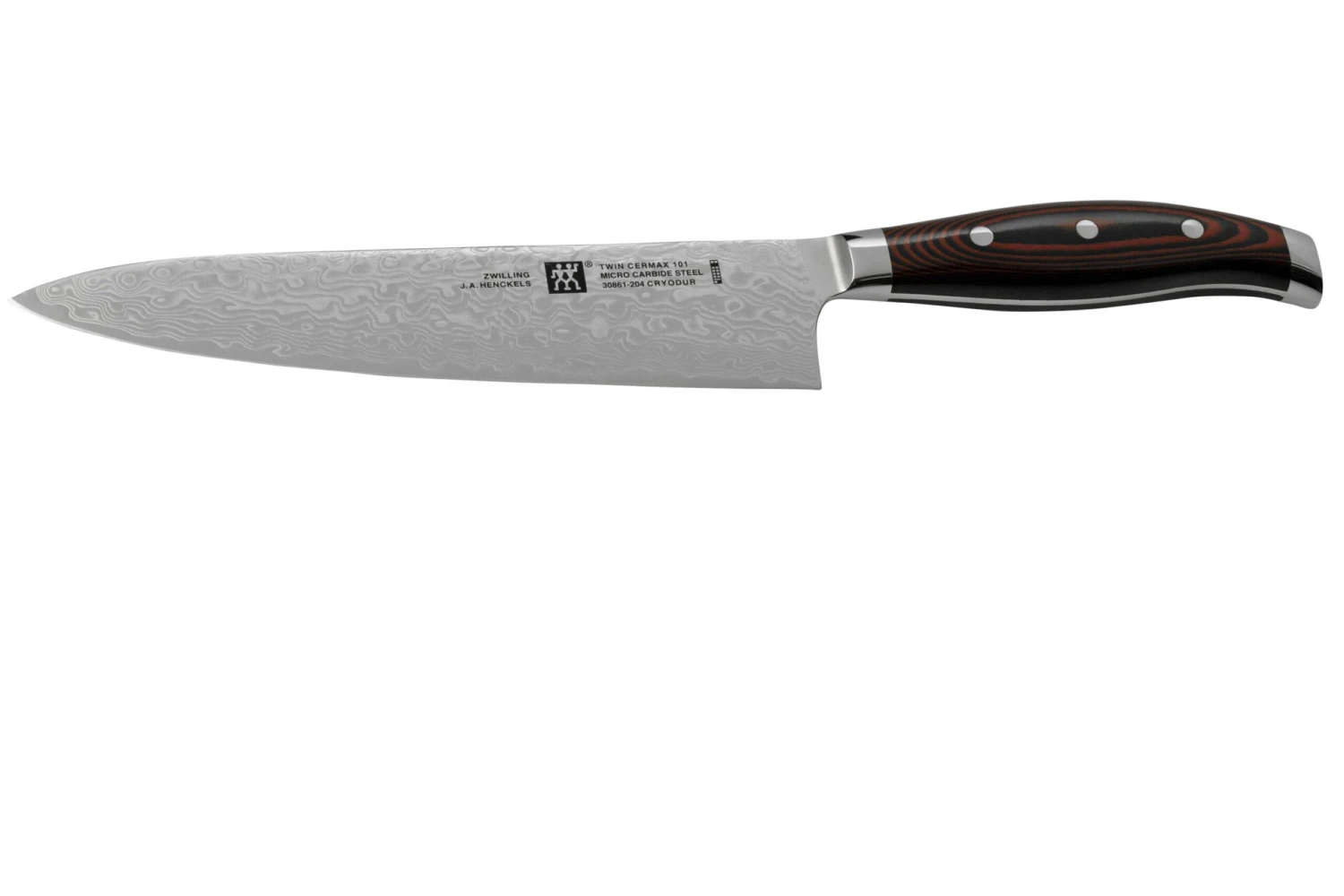 Zwilling Twin Cermax 30861-204-0, Cuchillo De Chef De Acero Damasco De 133 Capas, 20 Cm 1 Zwilling Twin Cermax 30861-204-0, Cuchillo De Chef De Acero Damasco De 133 Capas, 20 Cm